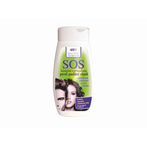 BIONE SOS šampon proti řídnutí a padání vlasů 260 ml